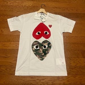 Comme des Garcons OG 2  Heart Logo T-Shirt